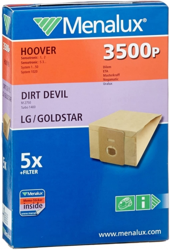 Menalux 3500P papír porzsák (3500P)