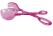 PrímaNet - Műanyag saláta kiszedő olló pink
