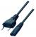 PrímaNet - Hálózati csatlakozókábel, 2x0,75, 1,5m N 1/VDE
