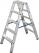 PrímaNet - Krause Stabilo létra, két oldalon járható 2 x 5 (124739)