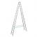 PrímaNet - Krause Stabilo létra, két oldalon járható, létrafokos 2x18 (801753)