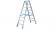 PrímaNet - Krause Stabilo létra, két oldalon járható 2 x 8 (124760)