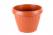PrímaNet - Virágtartó, hordó alakú, 32 cm, terrakotta műanyag