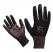 PrímaNet - Kötött védőkesztyű, poliuretánba mártott, fekete 11-es (865109)