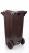 PrimaNet - Háztartási szemetes kuka barna 120 L (11912)