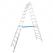 PrímaNet - Krause Stabilo létra, két oldalon járható, létrafokos 2x12 (124944)